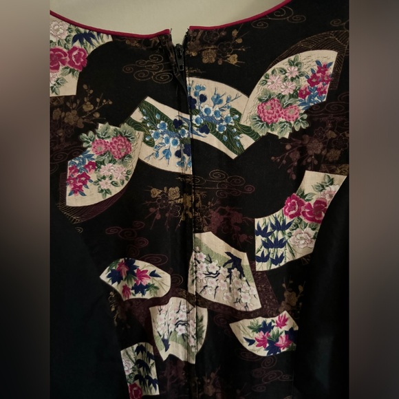 Vintage RM Hawaiian Floral Made in Hawaii Muumuu Dress Size L - Picture 4 of 13